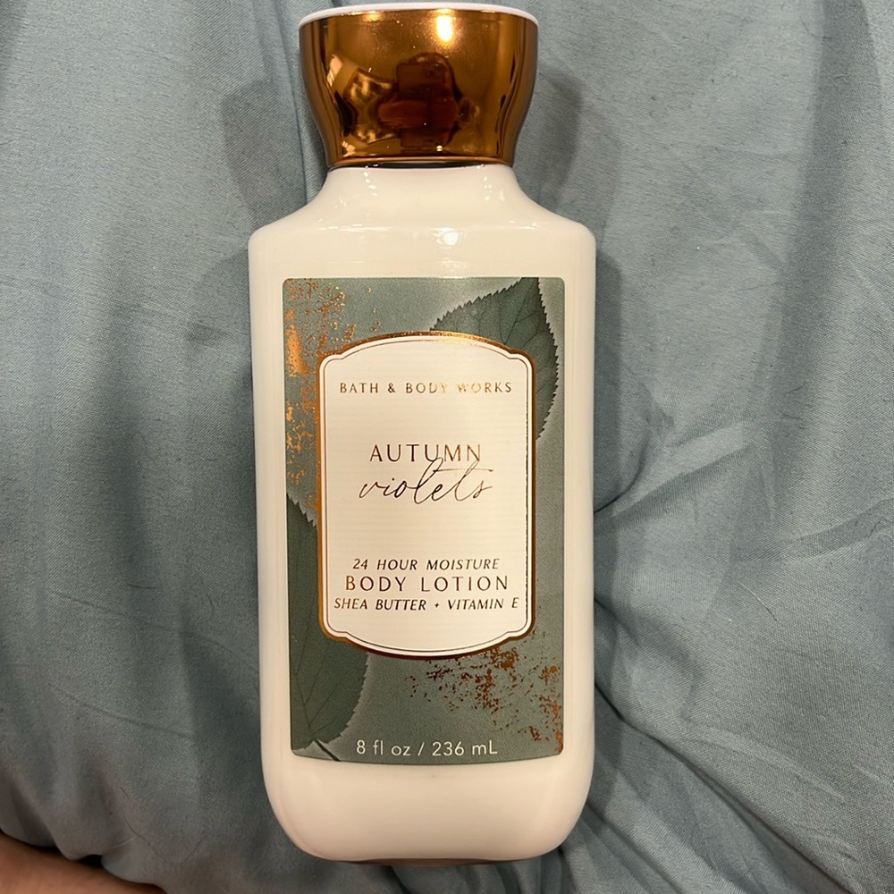 Bath and Body Works Autumn Violets Body Lotion